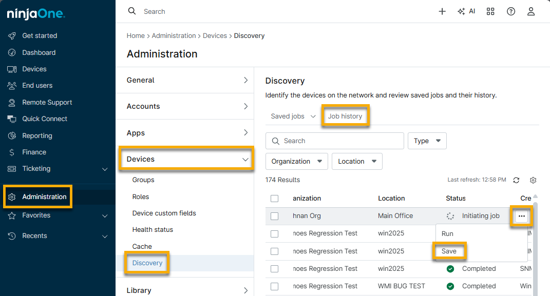 admin_discovery_job history_save.png